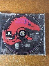 Lost World Jurassic Park PS1 PlayStation 1 Game & Case (DreamWorks, 1997) READ