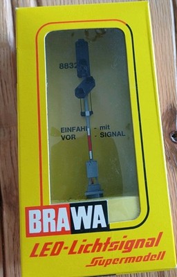 Brawa H0 8832 Einfahrsignal mit Vorsignal, Nie eingebaut, OVP