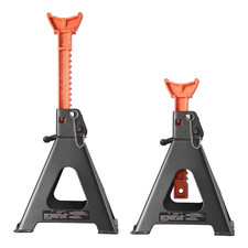 Kffkff 6 Ton Capacity Jack Stands Adjustable Height 14.6-22.8 In Heavy-duty St