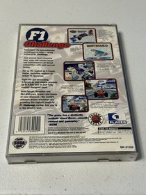 F1 Challenge (Sega Saturn, 1996) W/registration Card