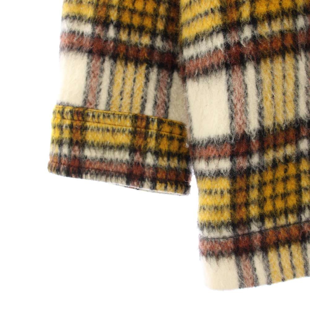 Framework Multi Color Wool Blend Check Jacket Wom… - image 6
