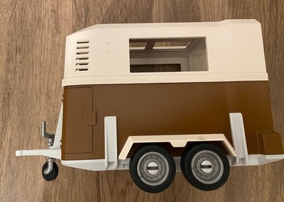 SCHLEICH Farm Life 42091 Pferdeanhänger Pferdetransport zum Turnierreiten selten