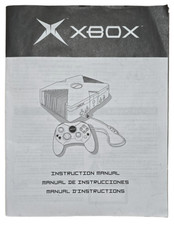 Original Xbox OG Instruction Manual Booklet