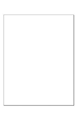 Cougar White 8.5 x 11 Lightweight Multi-use Super Smooth Paper 500pk - 118 GSM