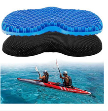 Kayak Seat Cushion, Thicken anti Slip Waterproof Gel Kayak Seat, Portable