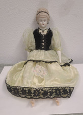 Antique German 18  C1890 China Head Doll With Outfit Orig Body