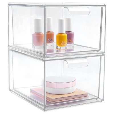 2 Stück K Tasse Organizer Kaffeepad Aufbewahrung Behälter Stapelbar Schubladen für 9437