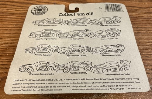 MATCHBOX LA WHEELS #5000 Pirelli Lancia Rally #116 DIECAST 1987 - Picture 2 of 2