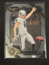 2024 Panini Select - Club Level AJ Cole #203 (RC)