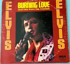 Elvis Burning Love & Hits from Movies - 12" Vintage Vinyl Album by Elvis Presley