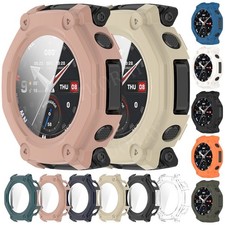 PC/TPU Protective Case For Amazfit T-rex 3/3 Pro Smart Watch Bumper Frame Cover