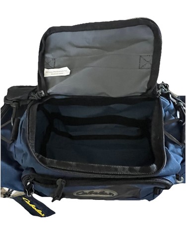 Cabela's Utility Tackle/Soft Bag, mit Riemen und Griff blau viele Taschen NEU! - Bild 7 von 12
