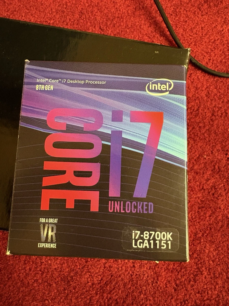 Intel Intel Core i7-8700K Processor Model Computer Processors LGA
