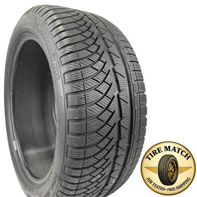 Used 245/45R18 Michelin Pilot Alpin PA4 ZP 100V 7.5/32 (DOT 20)