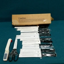 12 Piece RONCO Showtime Six Star Cutlery Set w/ Sharpener Appears Unused Knives 