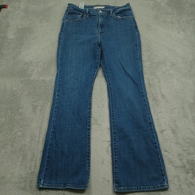 Levis 725 Jeans Womens 31 Blue Denim High Rise Bootcut Casual Pockets