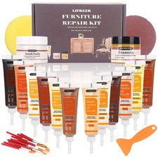 Laminate Floor Repair Kit, High-Performance Wood Filler, Wood Putty with Bees...