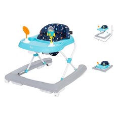 Adjustable Height Activity Walker with Large Tray and Cup Holder - Infants 6 Mo