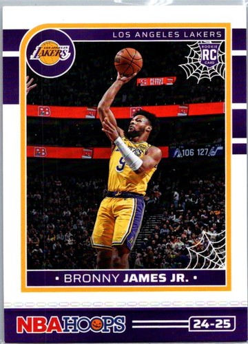 Bronny James Jr. #279 2024 Panini Haunted Hoops card