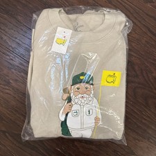 2026 Masters Augusta National Caddie Gnome Crewneck Sweatshirt Size M NWT