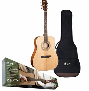 Cort EARTHPACKOP Earth Series Acoustic Guitar Starter Pack