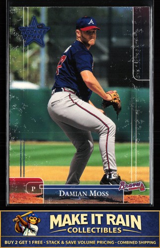 2002 Leaf Rookies and Stars Damian Moss #129 card