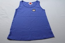 Hanes Kids' Garment Dyed Cotton Tank Top JK5 Deep Forte Blue Medium 8-10 NWT