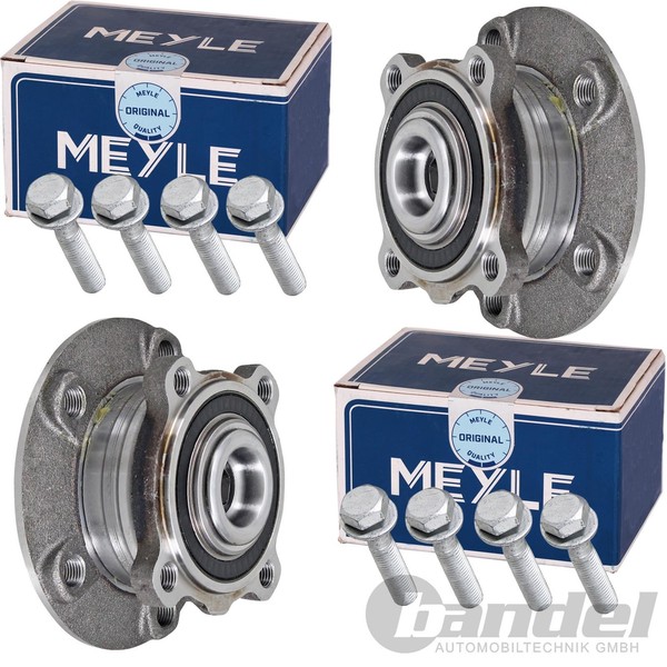 2X Meyle Radnabe MIT Radlager Vorne Passend FüR BMW 7Er E65 E66 E67 730-760-image