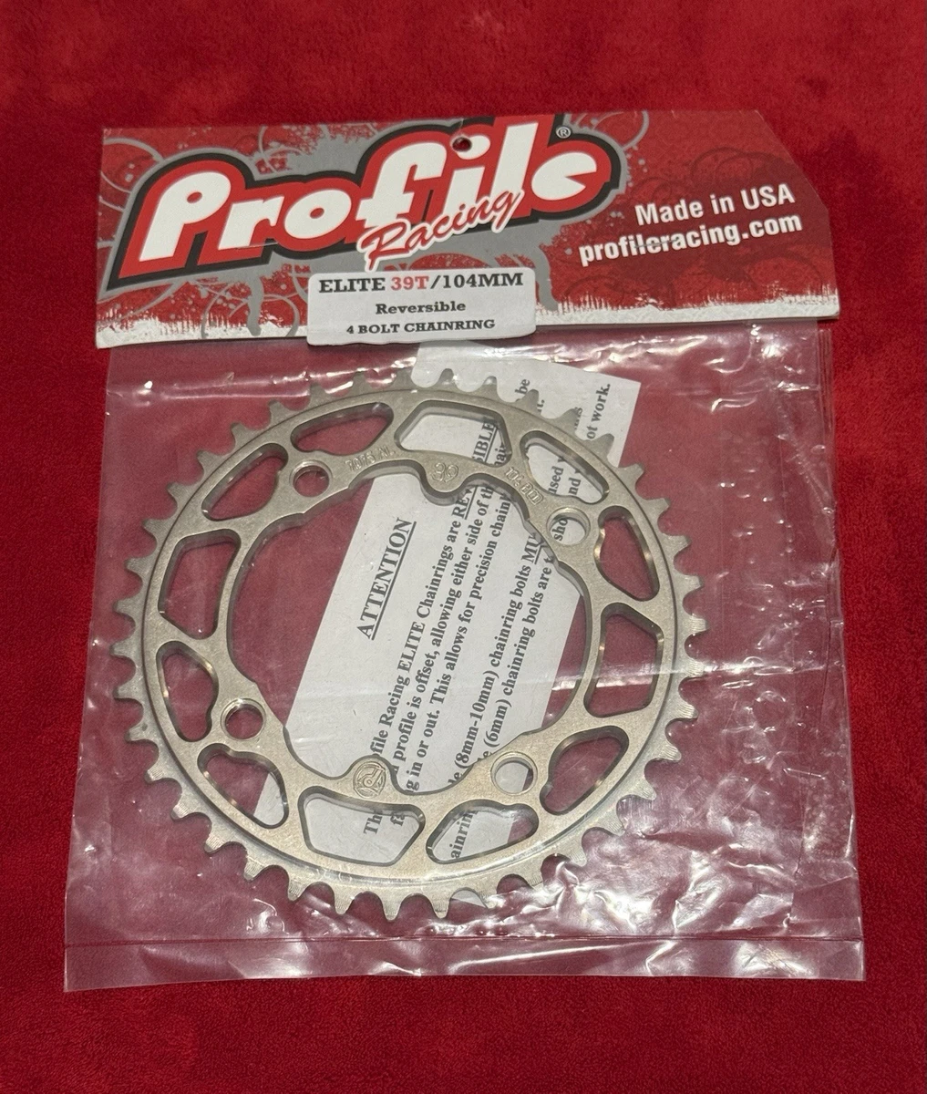 Profile Racing Bicycle Chainrings & BMX Sprockets 39 Tooth Teeth