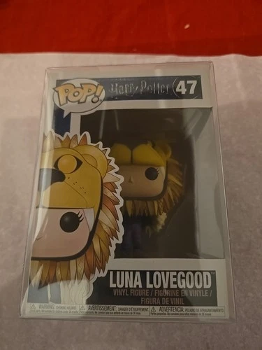Funko Pop! Vinyl: Harry Potter - Luna Lovegood (w/ Lion Head) #47 With Protector