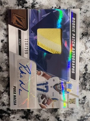 Panini 2023 Zenith Puka Nacua RPA, read description #227 110/299 Rams