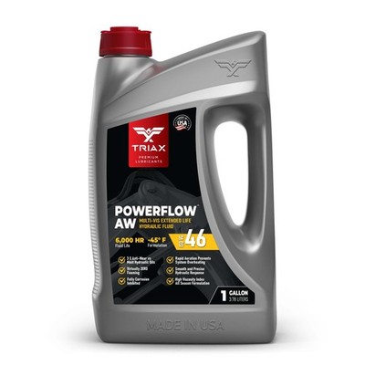 TRIAX Powerflow AW 46 MultiViscosity HLP Hydraulic Oil | 6,000 Hour Extended ...