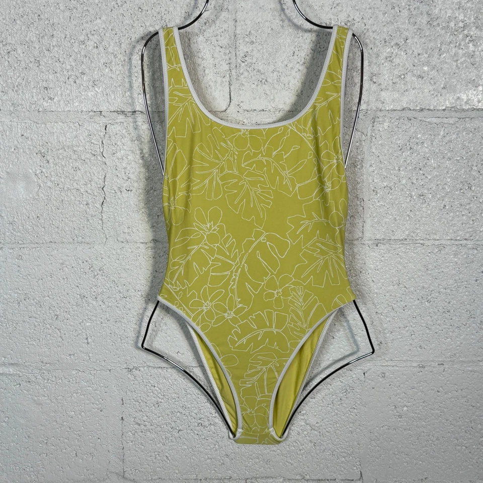 Volcom CITRON Juniors Tropicoco Reversible 1pcs Swimsuit coverup set XS - Image 2 of 4