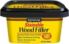 Minwax 428540000 Stainable Filler Wood Putty, 32 Oz