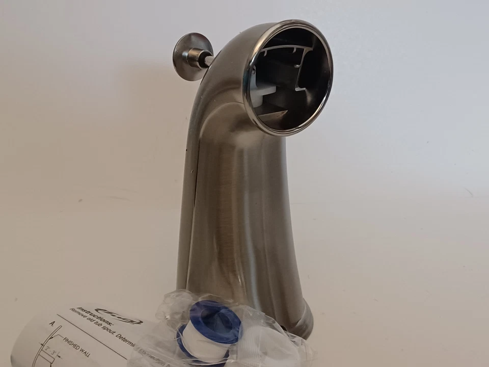 DANCO 10316 6" IN. Decorative Tub Spout Brushed Nickel - Image 3 of 4