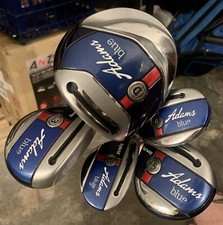 Adams Golf Club Set Extras Blue Lite Flex Left Handed Superb Shape