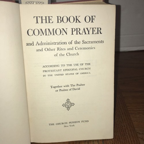 Vintage The Book of Common Prayer 1945 Hardcover Red Psalter Psalms Pre Owned - Imagen 6 de 9