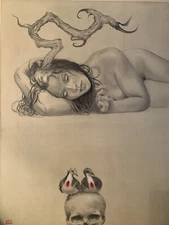 JEL ENA ~ ORIGINAL PAINTING ~ ‘STIGMATA’