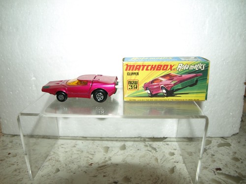 Matchbox Superfast Lesney #MB39-A Clipper Rolamatics w/ type "D" Box 1973