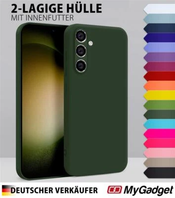 MYGADGET Hülle für Samsung Galaxy S23 FE - Handyhülle Cover aus Silikon