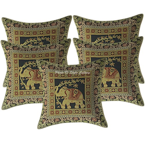 Parure De Lit 3 Pièces Bohème Hippie – 220x240 Cm – Motif Éléphant Mandala – Violet/Noir