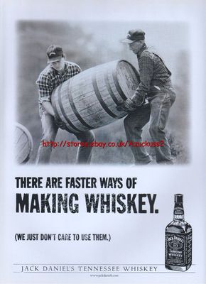 Jack Daniels Tenessee Whiskey 2000 Magazin Werbung #1767