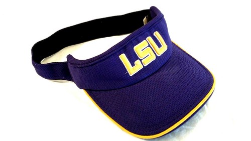 Gold Adjustable Polyester Visor Cap Hat 
