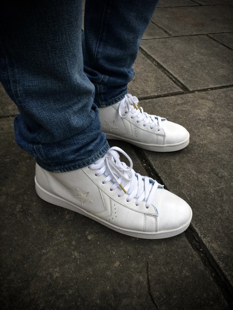 converse pro leather white