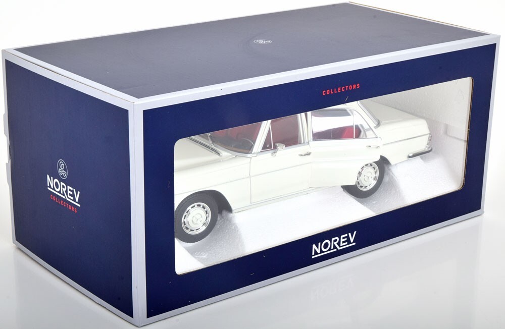 Norev 1/43 – Mercedes 250 + Caravane Henon EH 56.220 (repeint, état D'occasion)