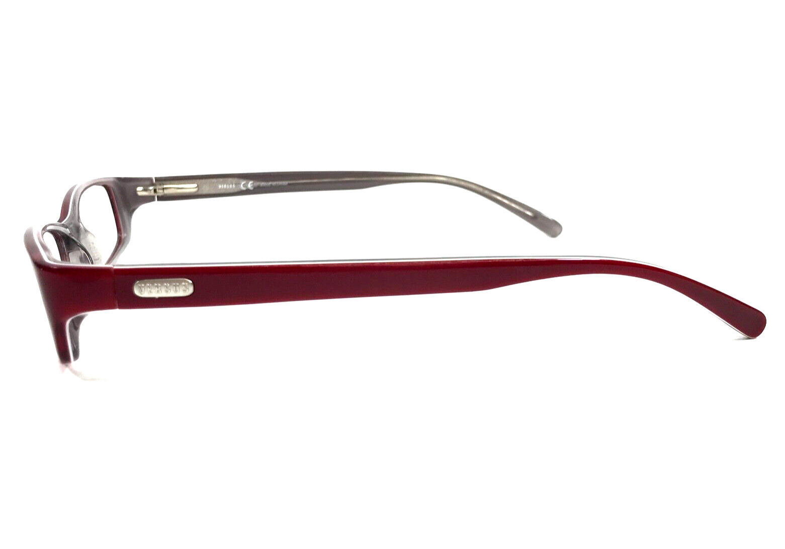 Versus by Versace Petite Eyeglasses Frames MOD.VR8024 426 Red Gray 50-16-135 thumbnail 6