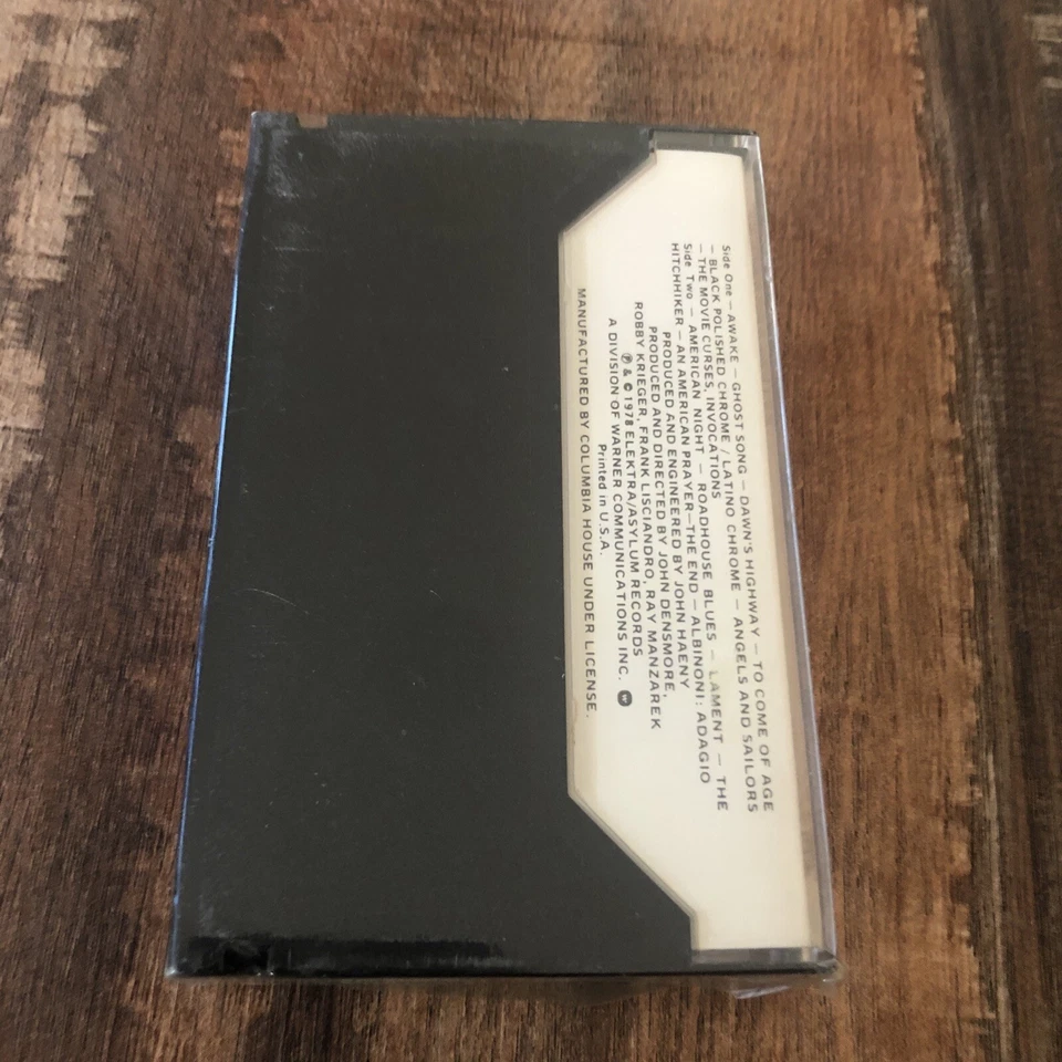 Jim Morrison The Doors An American Prayer 1978 Cassette Tape Elektra Records*New - Image 2 of 3