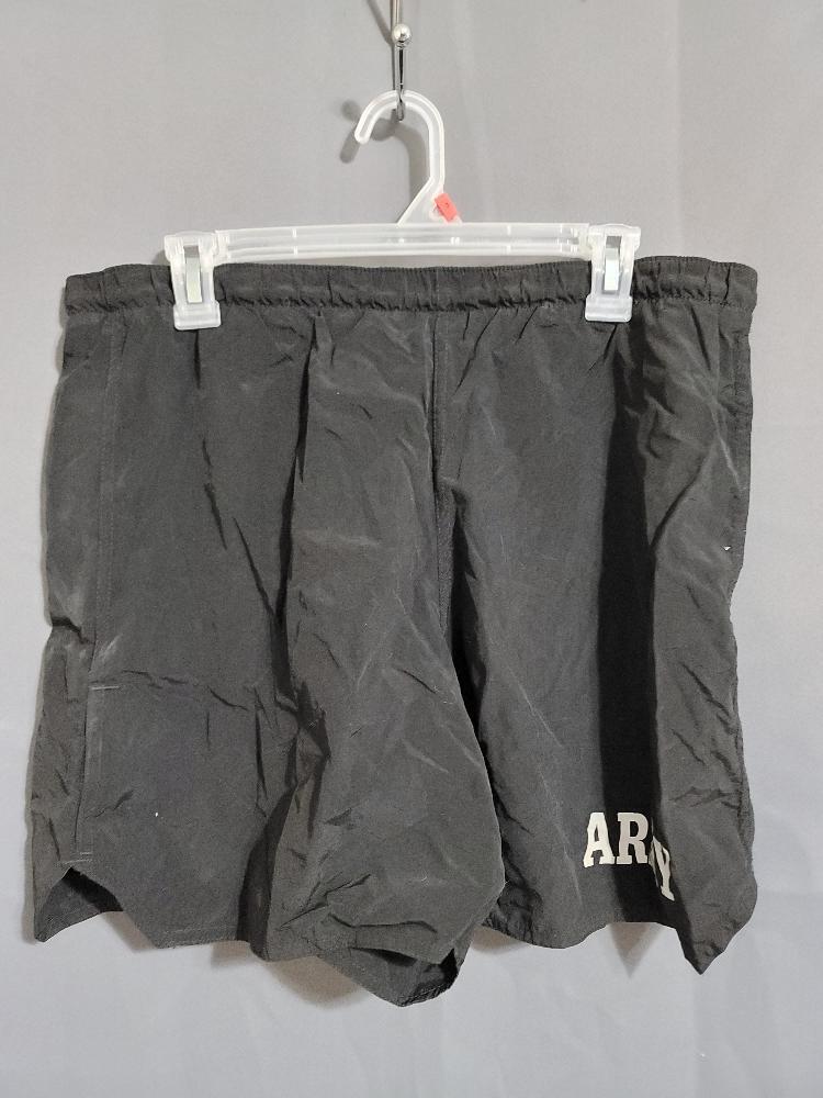LARGE - APFU Shorts Army Black and Grey #58w | eBay UK