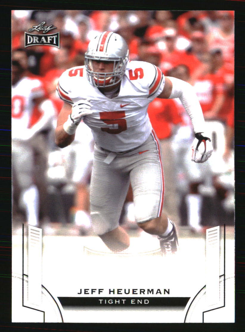 Jeff Heuerman 2015 Leaf Draft #29 FOOTBALL Card