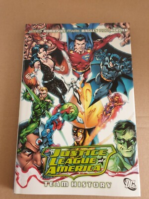 Justice League of America Team History Hardcover DC 
